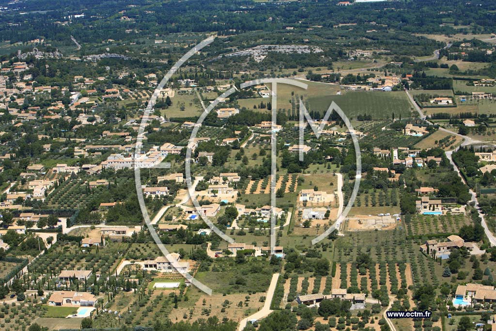 Photo arienne de Eygalieres