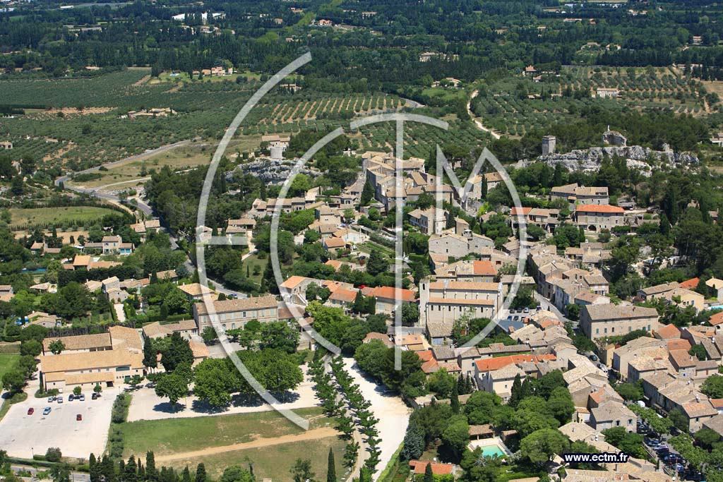Photo arienne de Eygalieres