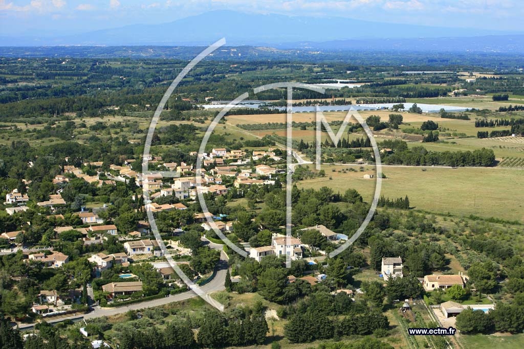 Photo arienne de Eyragues - le Clos Serein
