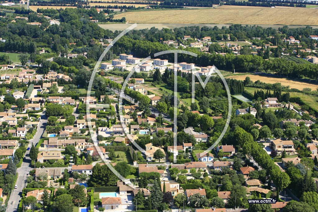 Photo arienne de Saint Etienne du Gres