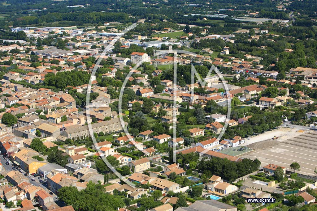 Photo arienne de Saint Remy de Provence