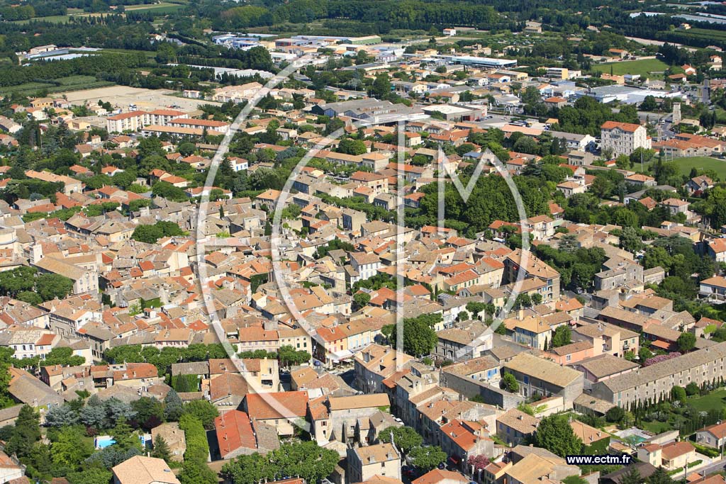 Photo arienne de Saint Remy de Provence