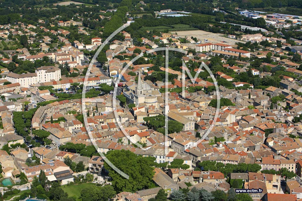 Photo arienne de Saint Remy de Provence