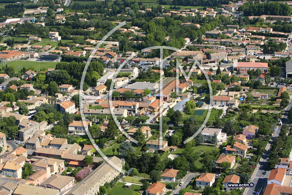 Photo arienne de Saint Remy de Provence