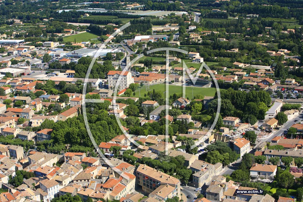 Photo arienne de Saint Remy de Provence