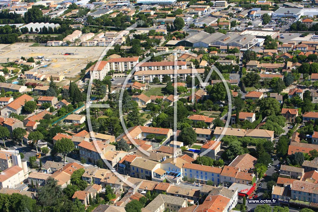 Photo arienne de Saint Remy de Provence