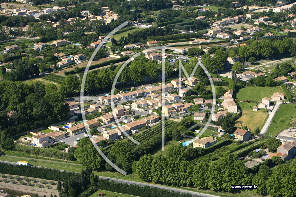 Photo arienne de Saint Remy de Provence