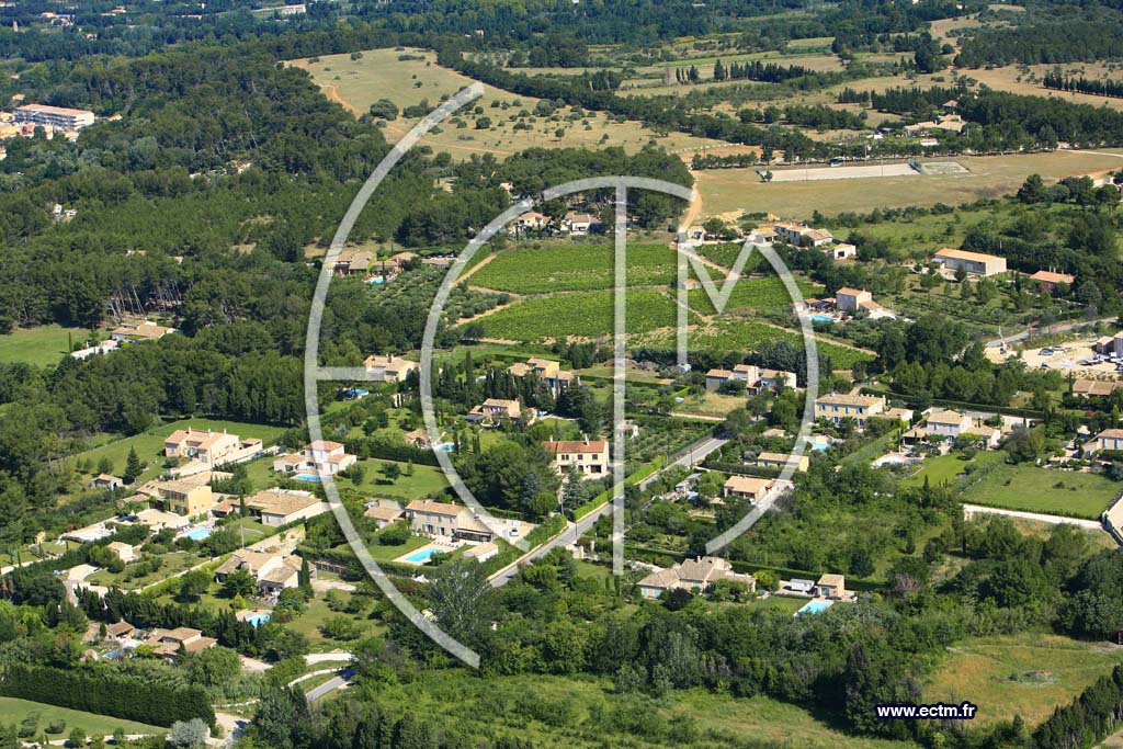Photo arienne de Saint Remy de Provence