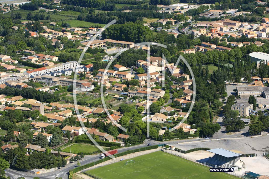 Photo arienne de Saint Remy de Provence