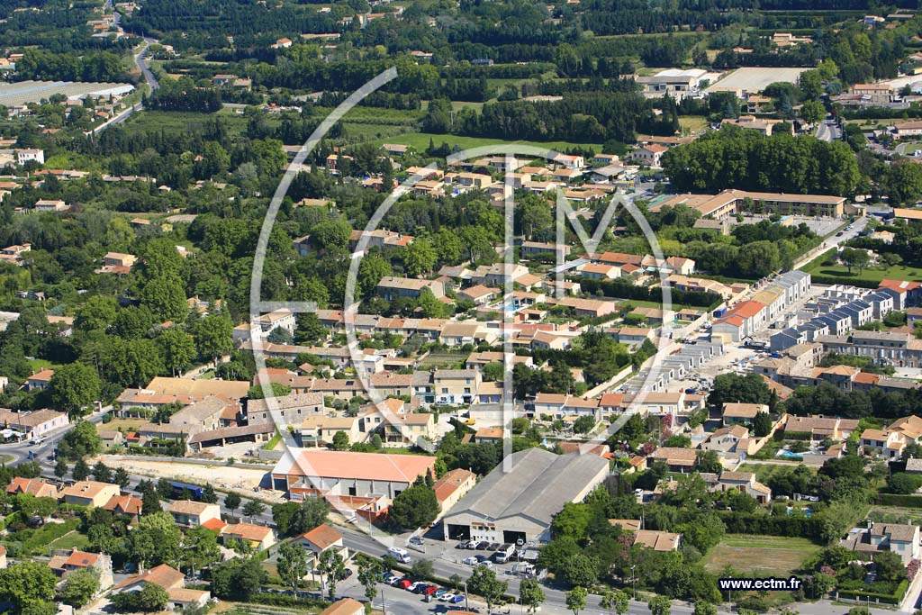 Photo arienne de Saint Remy de Provence