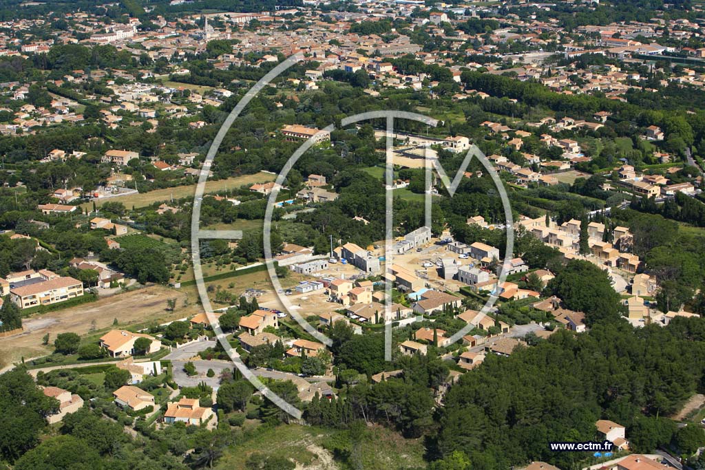Photo arienne de Saint Remy de Provence