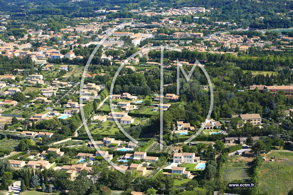 Photo arienne de Saint Remy de Provence
