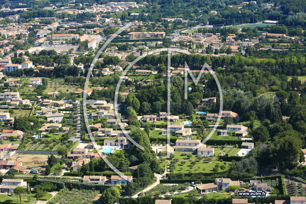 Photo arienne de Saint Remy de Provence
