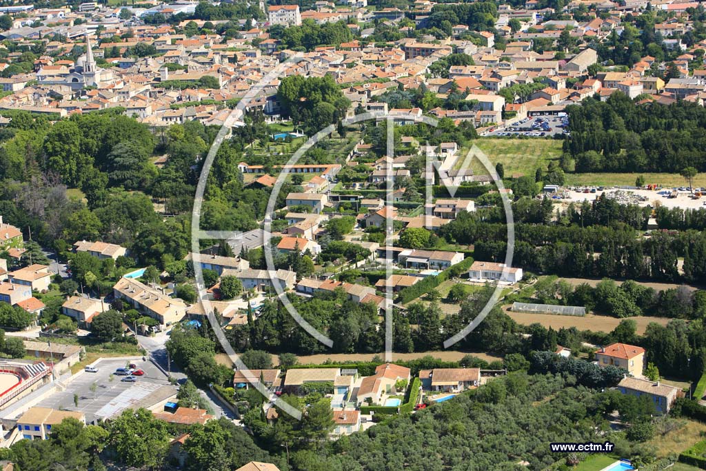 Photo arienne de Saint Remy de Provence