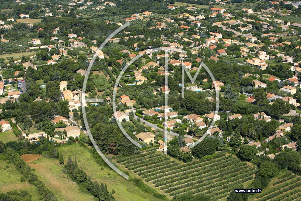 Photo arienne de Saint Remy de Provence