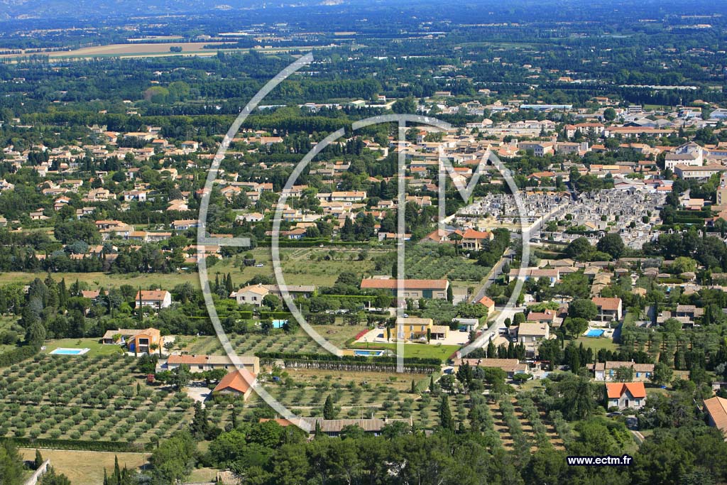 Photo arienne de Saint Remy de Provence