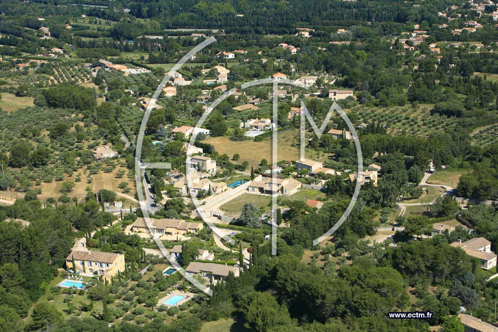 Photo arienne de Saint Remy de Provence