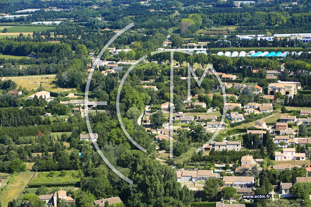 Photo arienne de Saint Remy de Provence