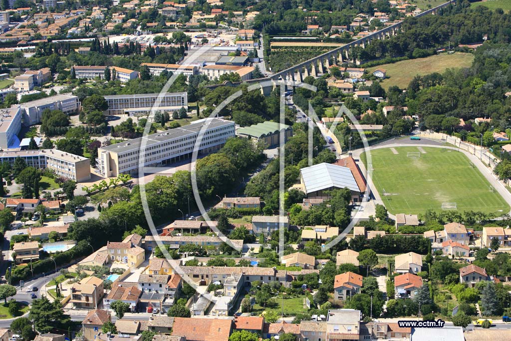 Photo arienne de Carpentras
