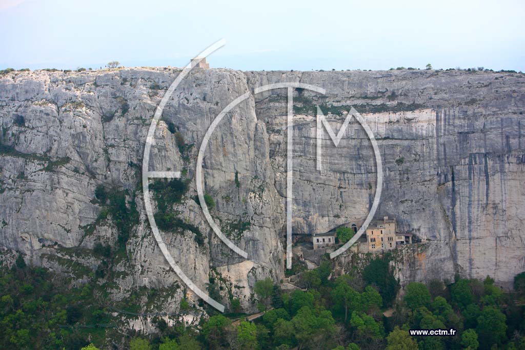 Photo arienne de Grotte Sainte Marie Madeleine