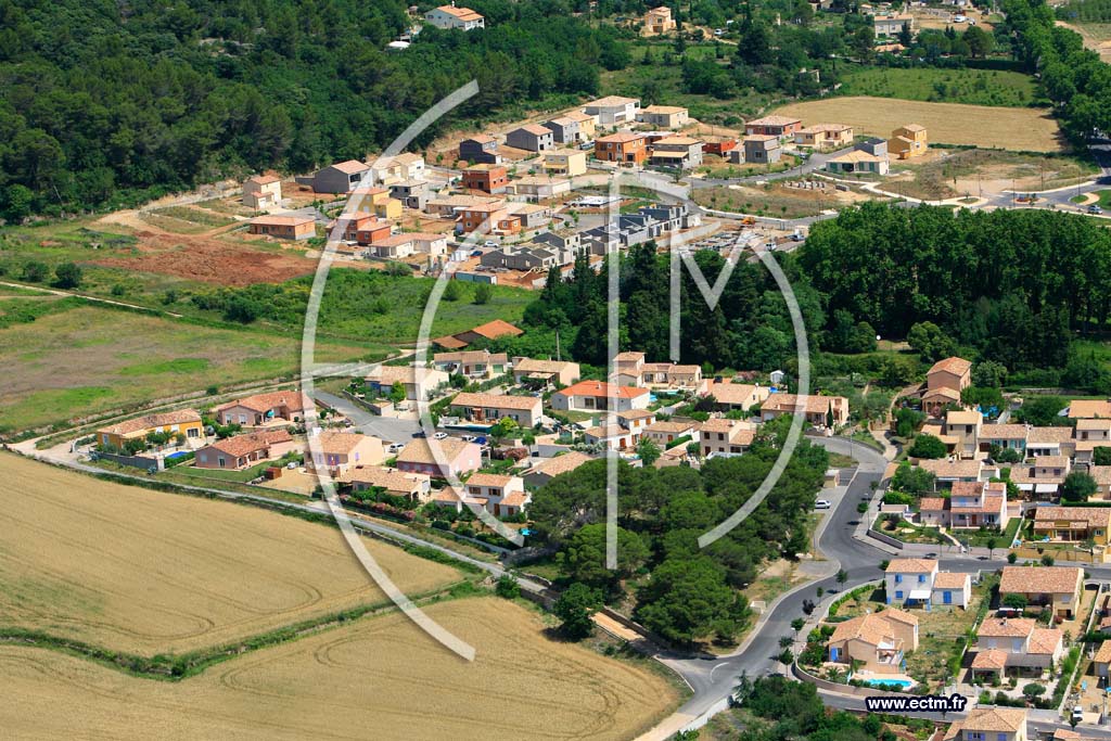 Photo arienne de Clermont l Herault
