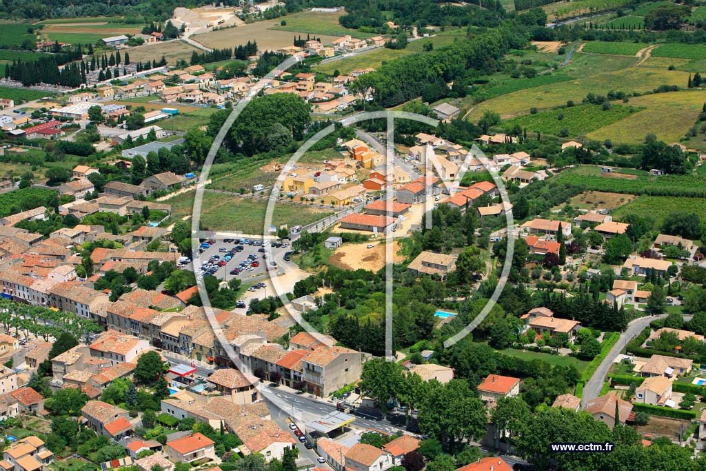 Photo arienne de Gignac