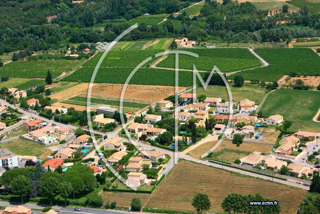 Photo arienne de Gignac