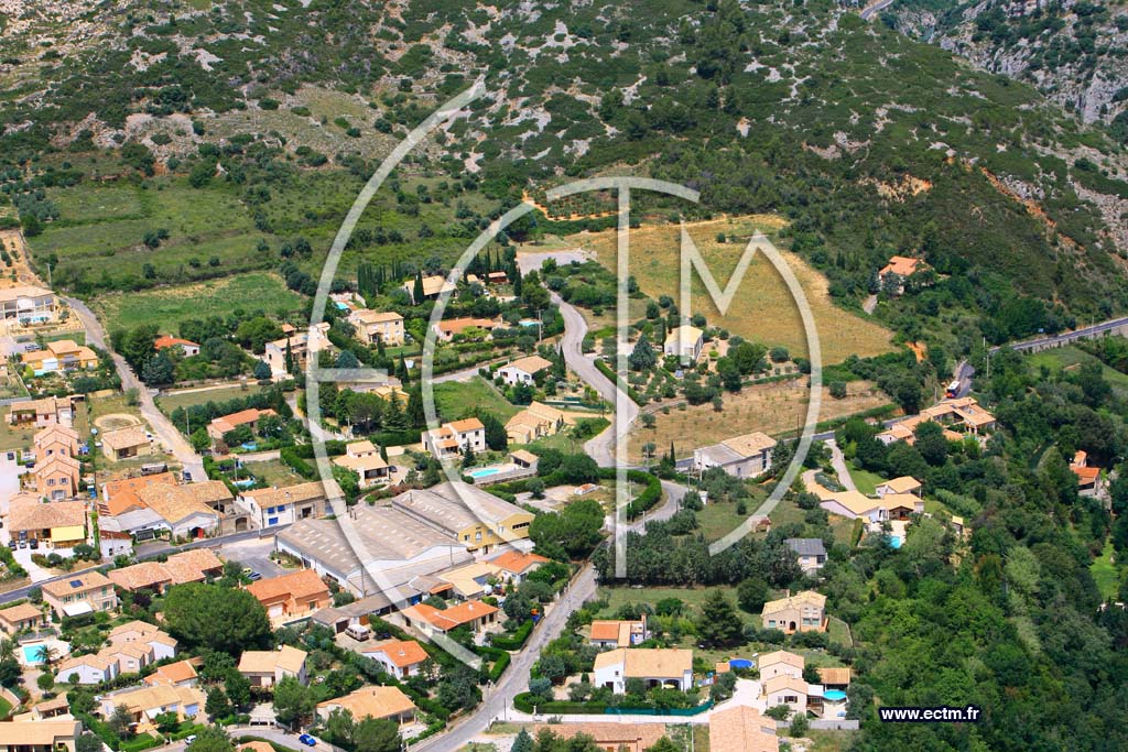 Photo arienne de Saint Jean de Fos