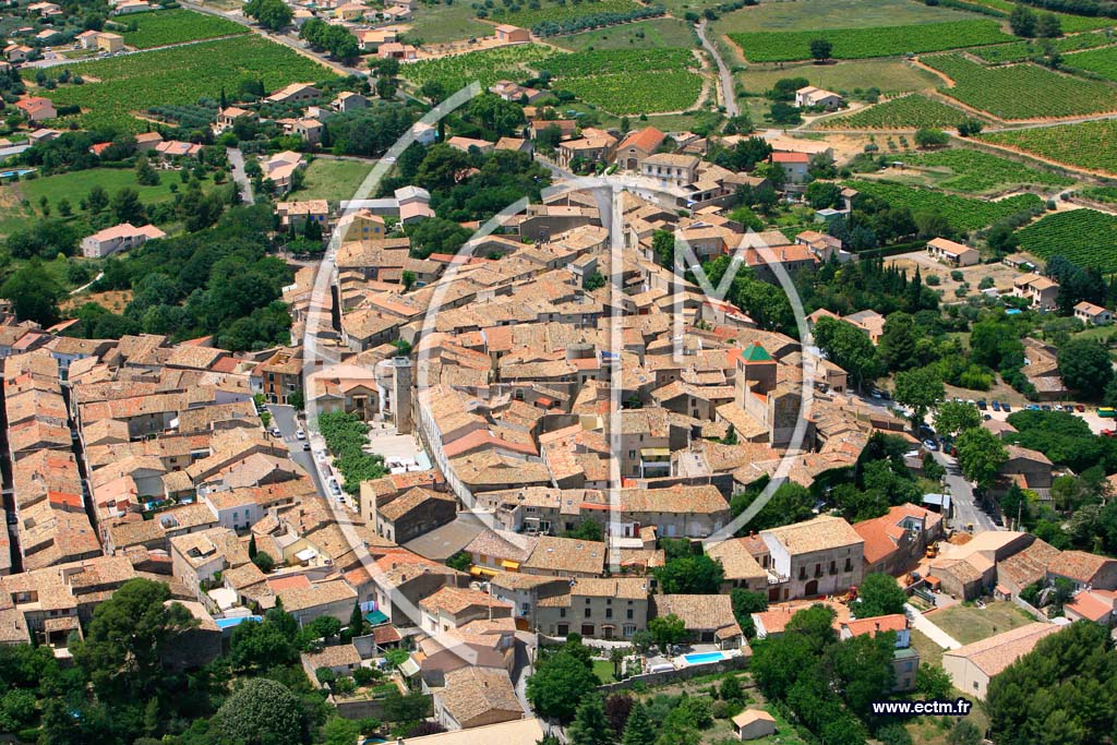 Photo arienne de Saint Jean de Fos