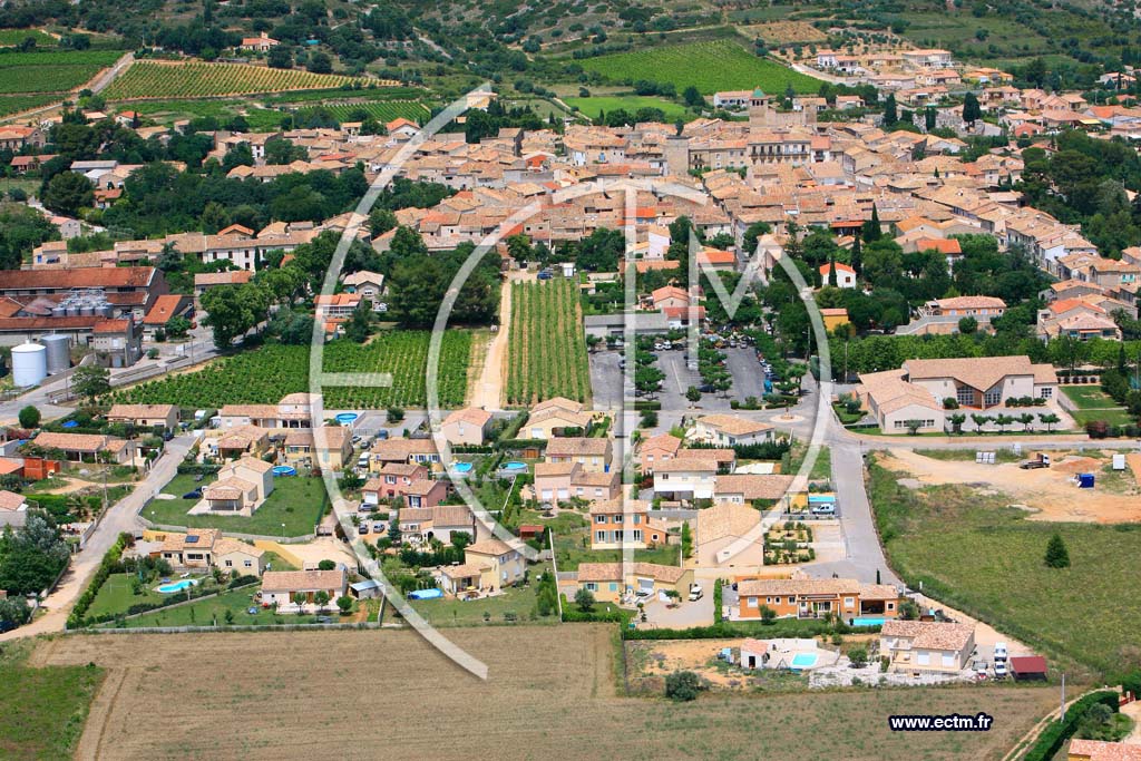 Photo arienne de Saint Jean de Fos