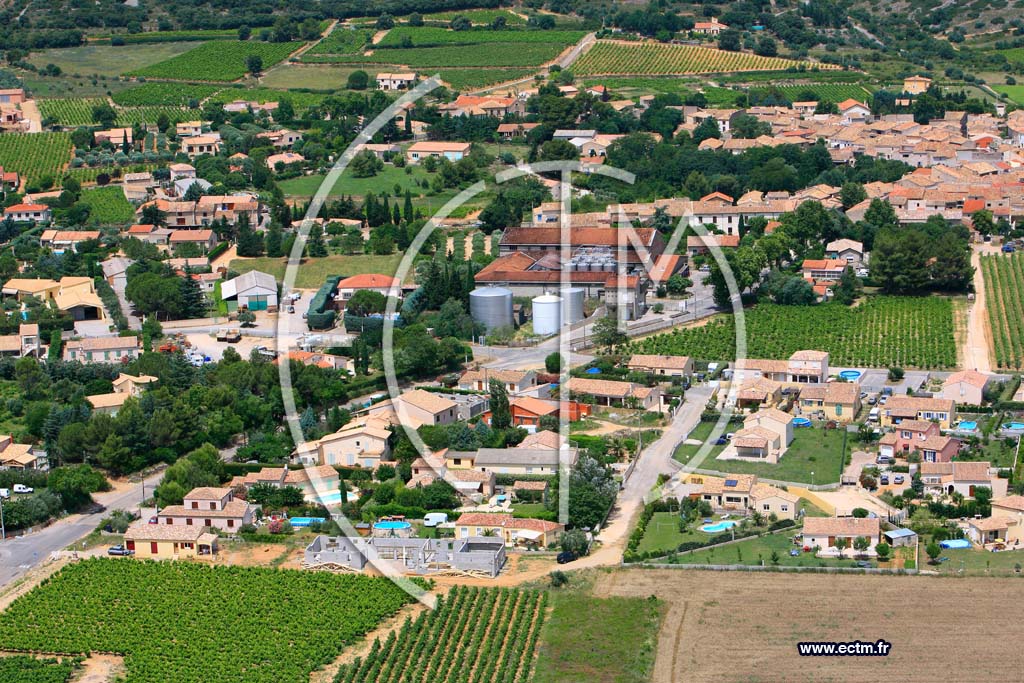 Photo arienne de Saint Jean de Fos