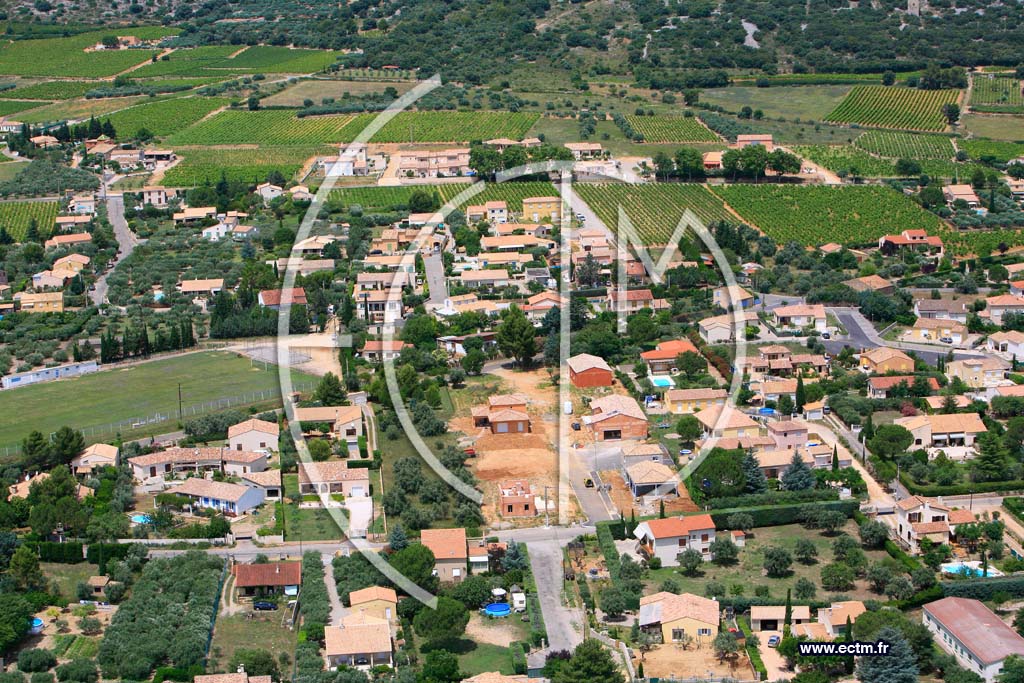 Photo arienne de Saint Jean de Fos