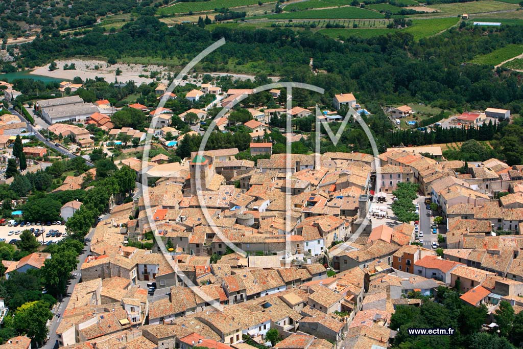 Photo arienne de Saint Jean de Fos