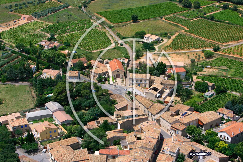 Photo arienne de Saint Jean de Fos