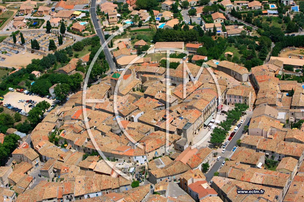Photo arienne de Saint Jean de Fos