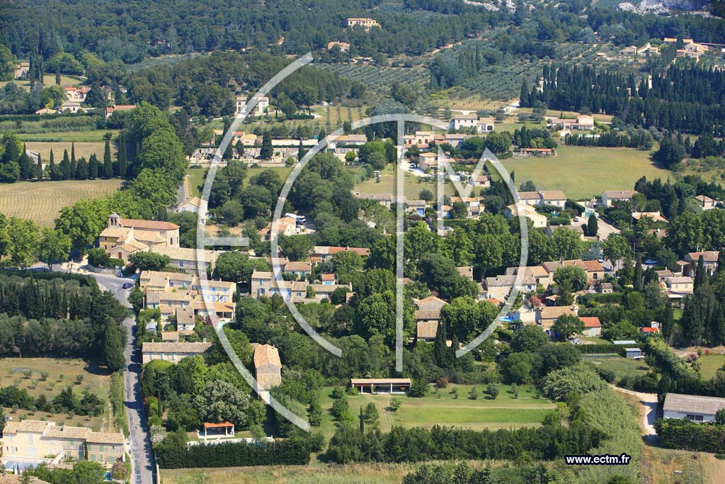 Photo arienne de Paradou