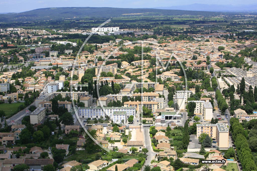 Photo arienne de Orange