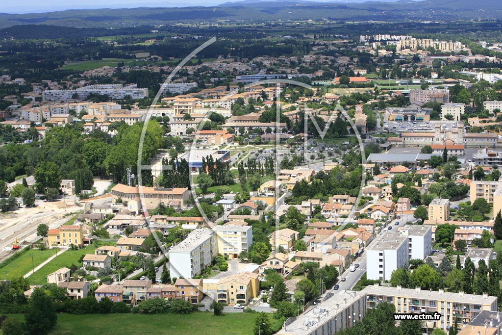 Photo arienne de Orange