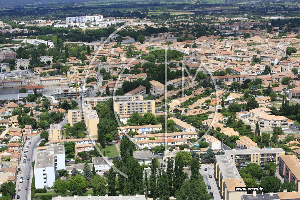 Photo arienne de Orange