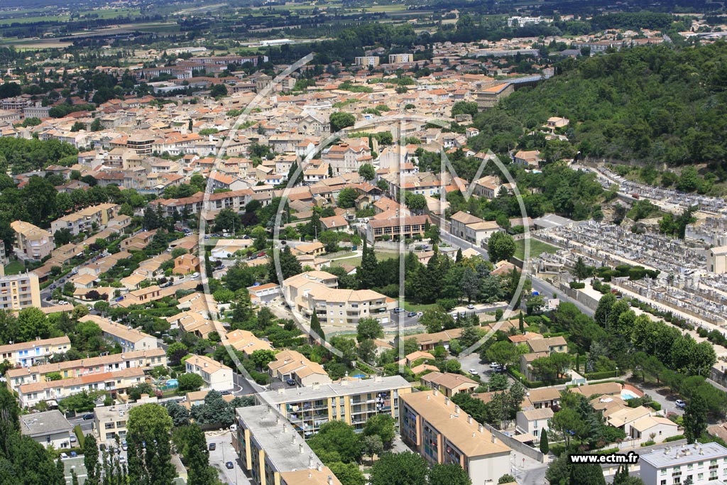 Photo arienne de Orange