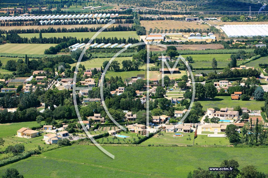 Photo arienne de Saint Martin de Crau - Caphan