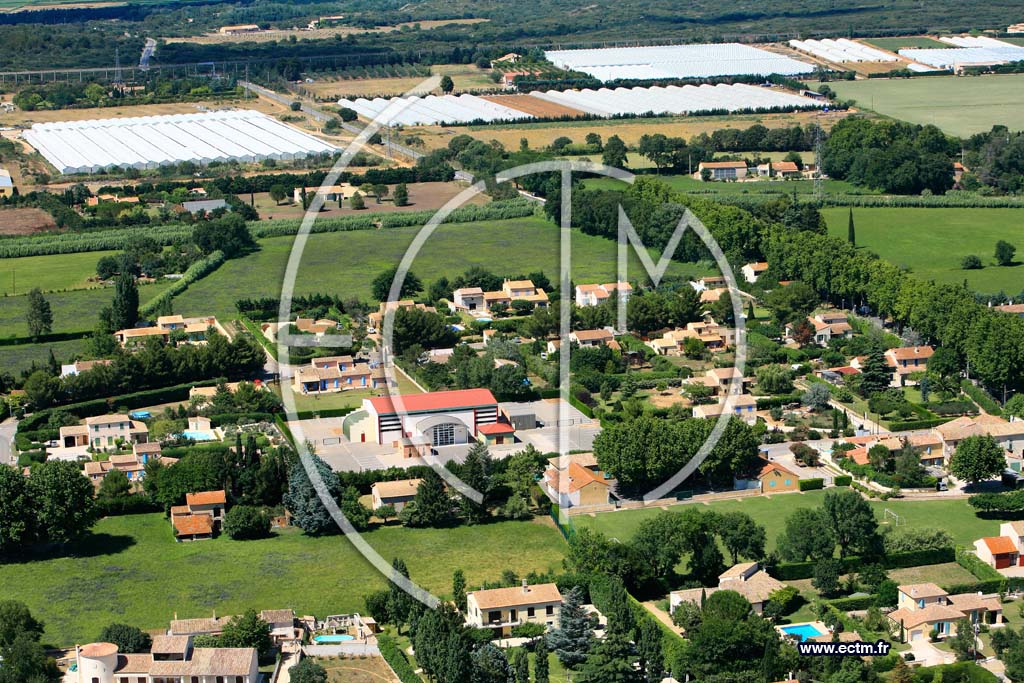 Photo arienne de Saint Martin de Crau - Caphan