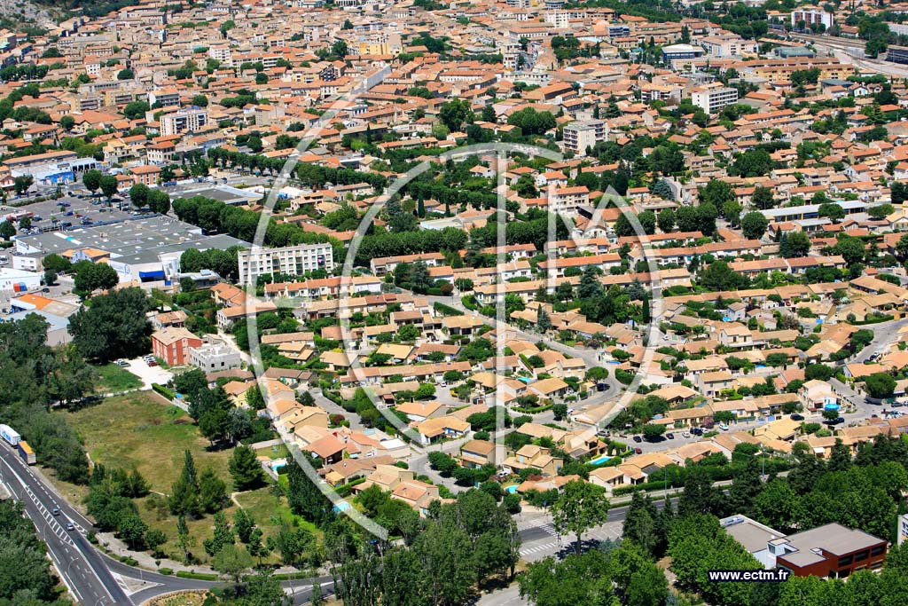 Photo arienne de Cavaillon