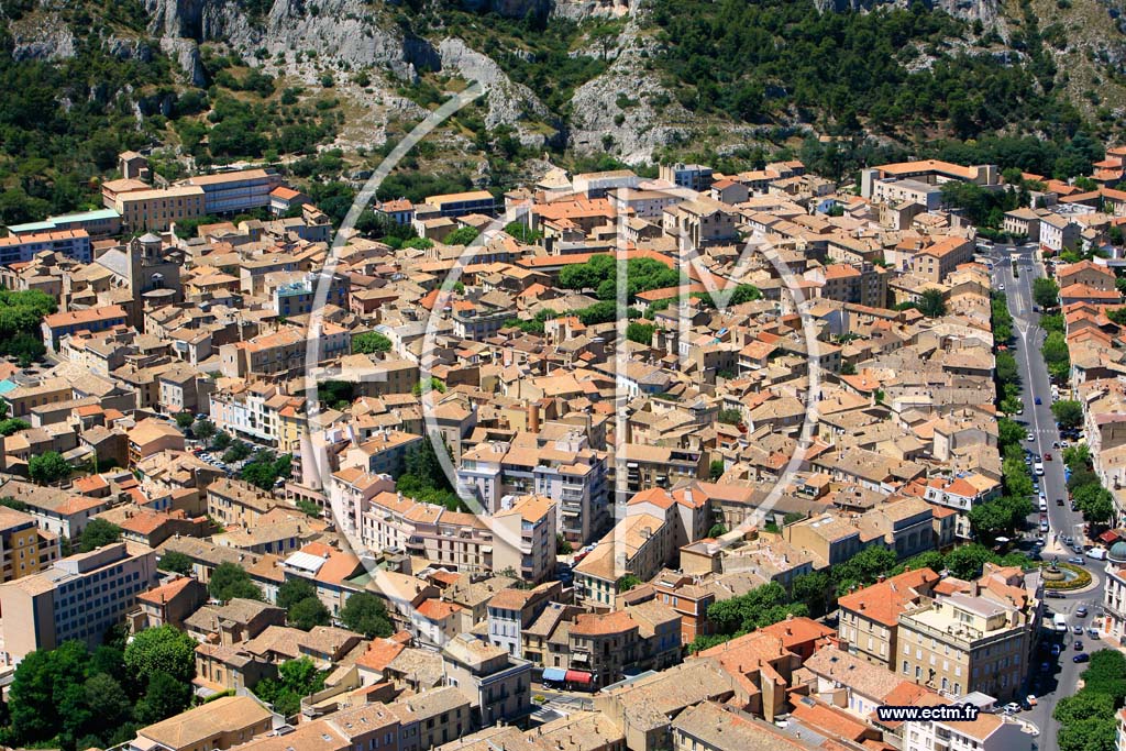 Photo arienne de Cavaillon