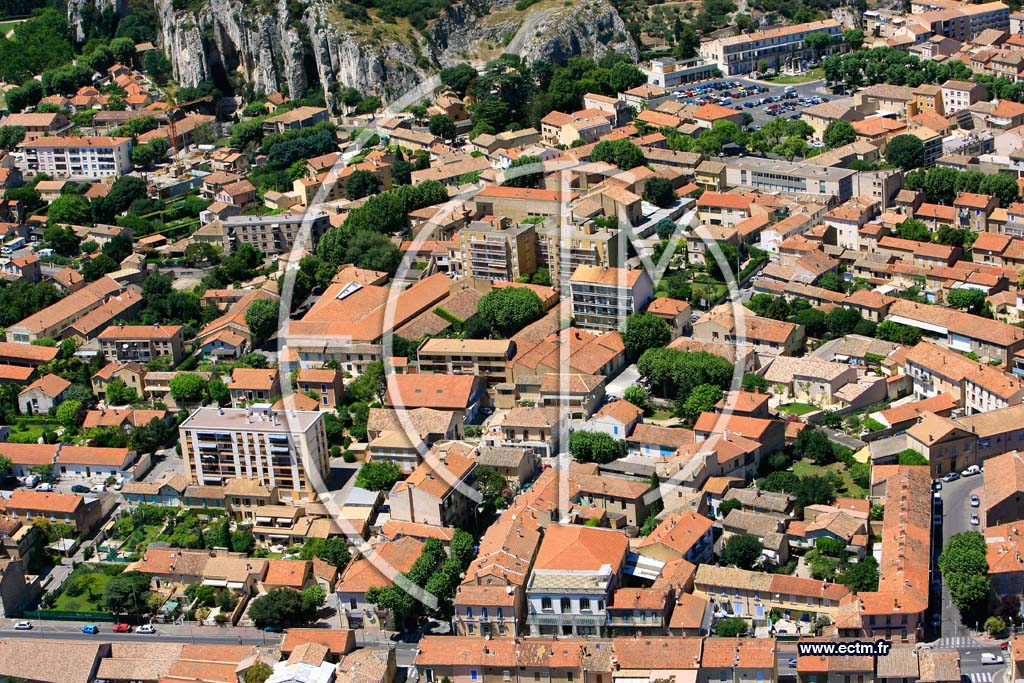 Photo arienne de Cavaillon