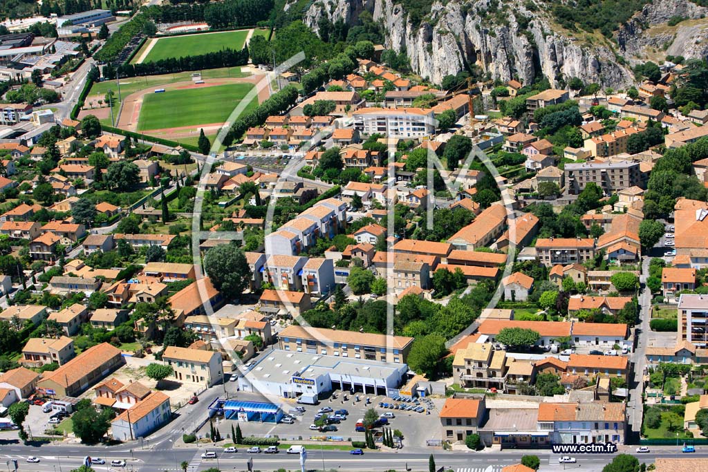 Photo arienne de Cavaillon