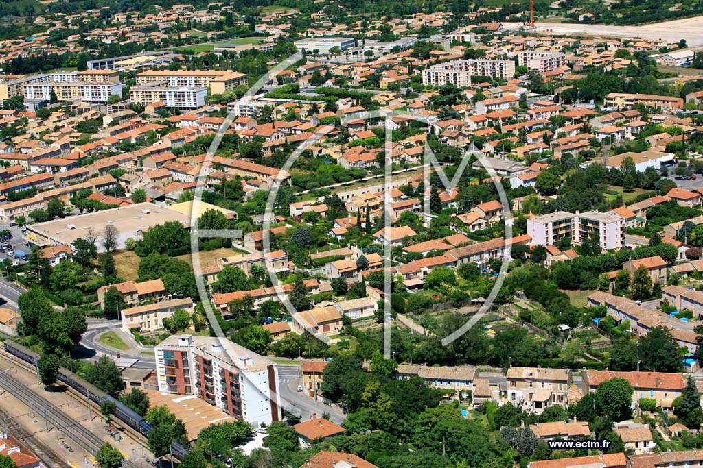 Photo arienne de Cavaillon