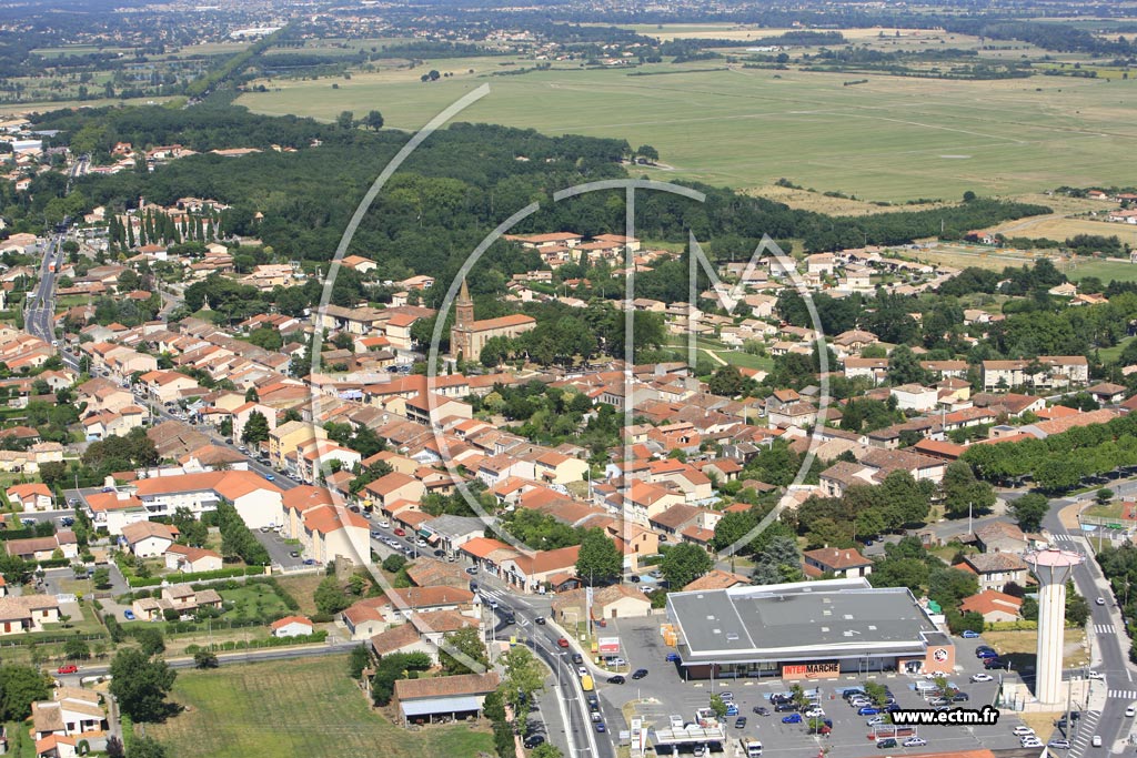 Photo arienne de Fonsorbes