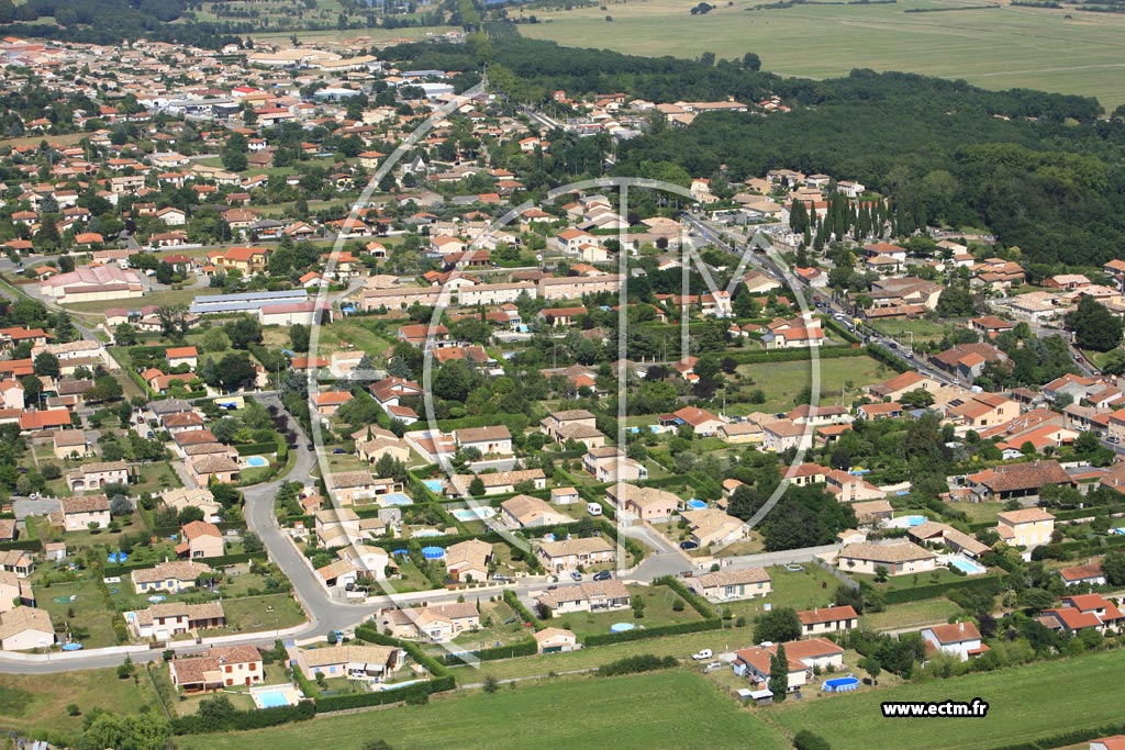 Photo arienne de Fonsorbes