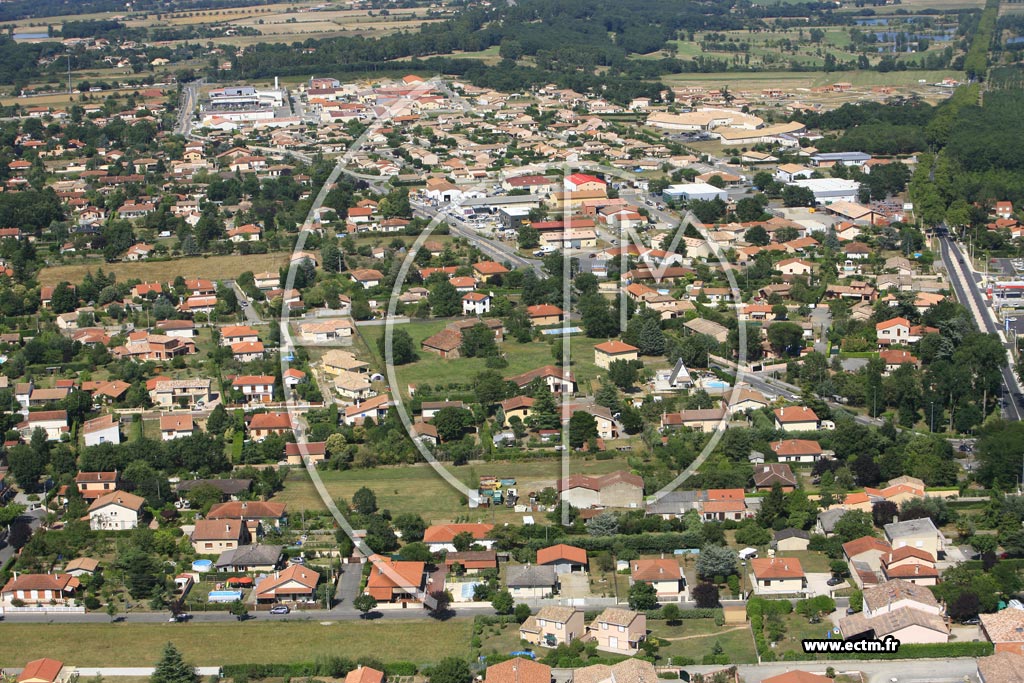 Photo arienne de Fonsorbes